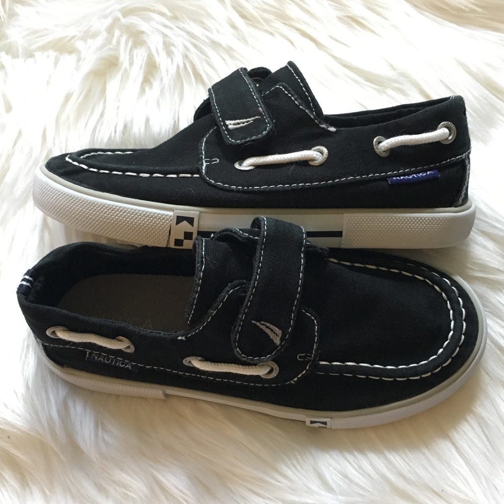 Boys Nautica boat shoes